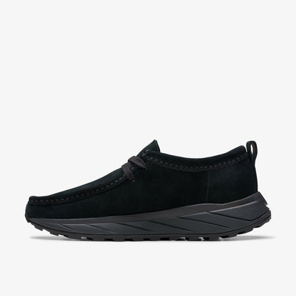 Clarks Men Walla Eden Lo Black/Black Suede