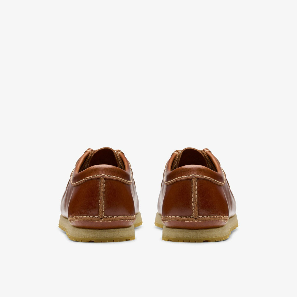 Clarks Men Godney Lace Brown Leather