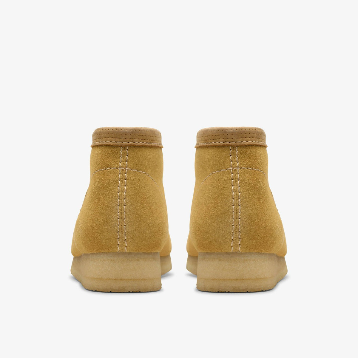Clarks Men Wallabee Boot Golden Tan Suede