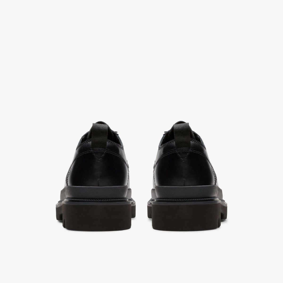 Clarks Men Badell Lace Black Leather