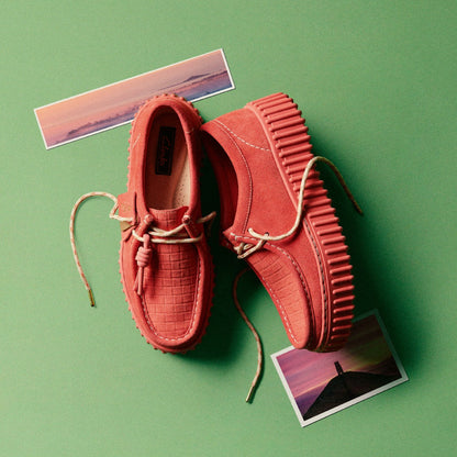 Clarks Women Torhill Bee Coral Suede