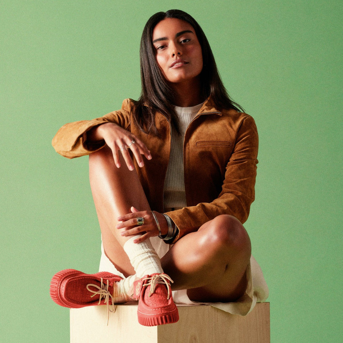 Clarks Women Torhill Bee Coral Suede