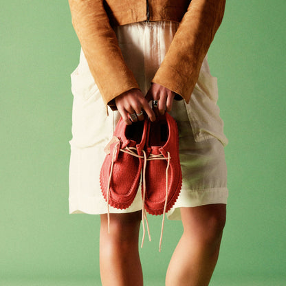 Clarks Women Torhill Bee Coral Suede