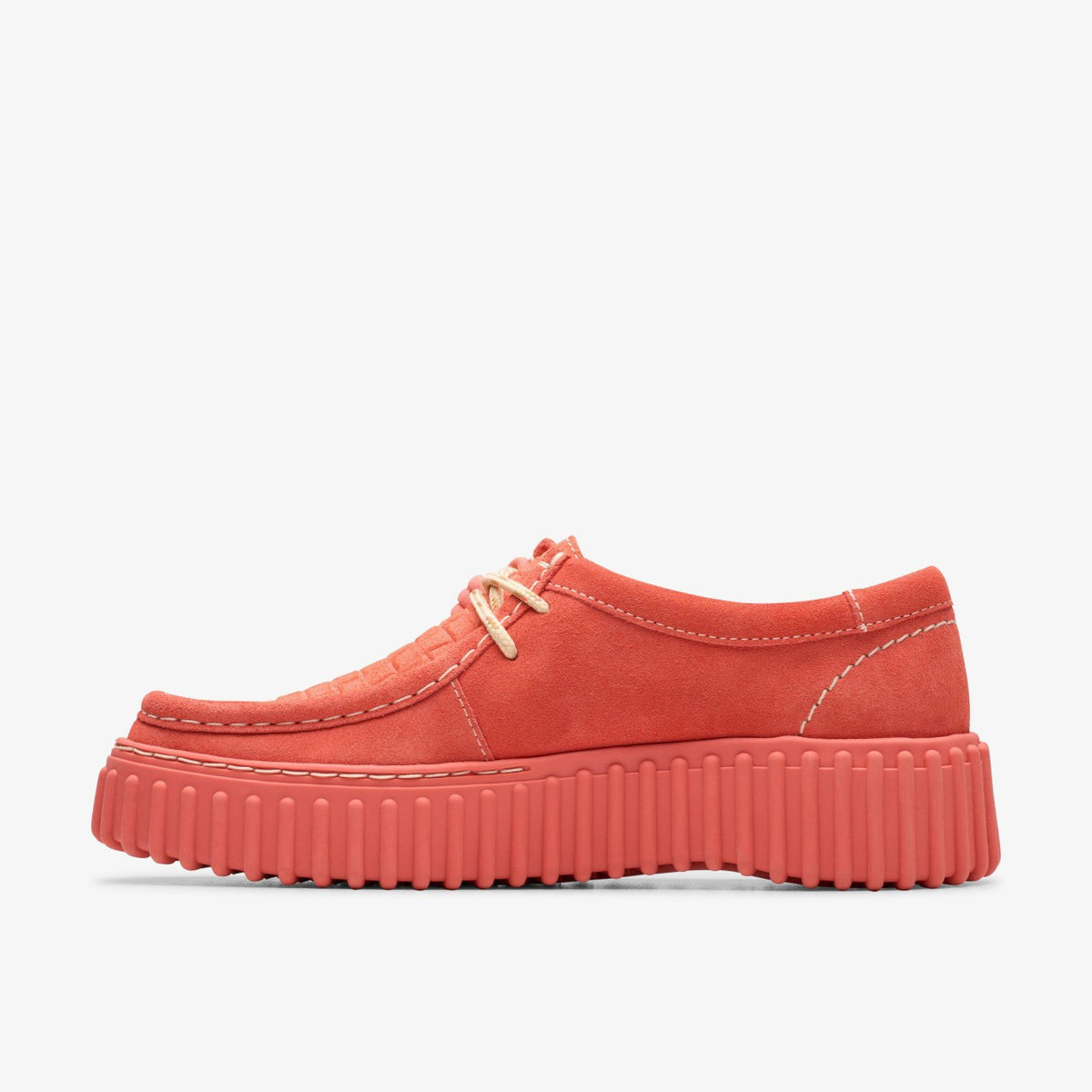 Clarks Women Torhill Bee Coral Suede