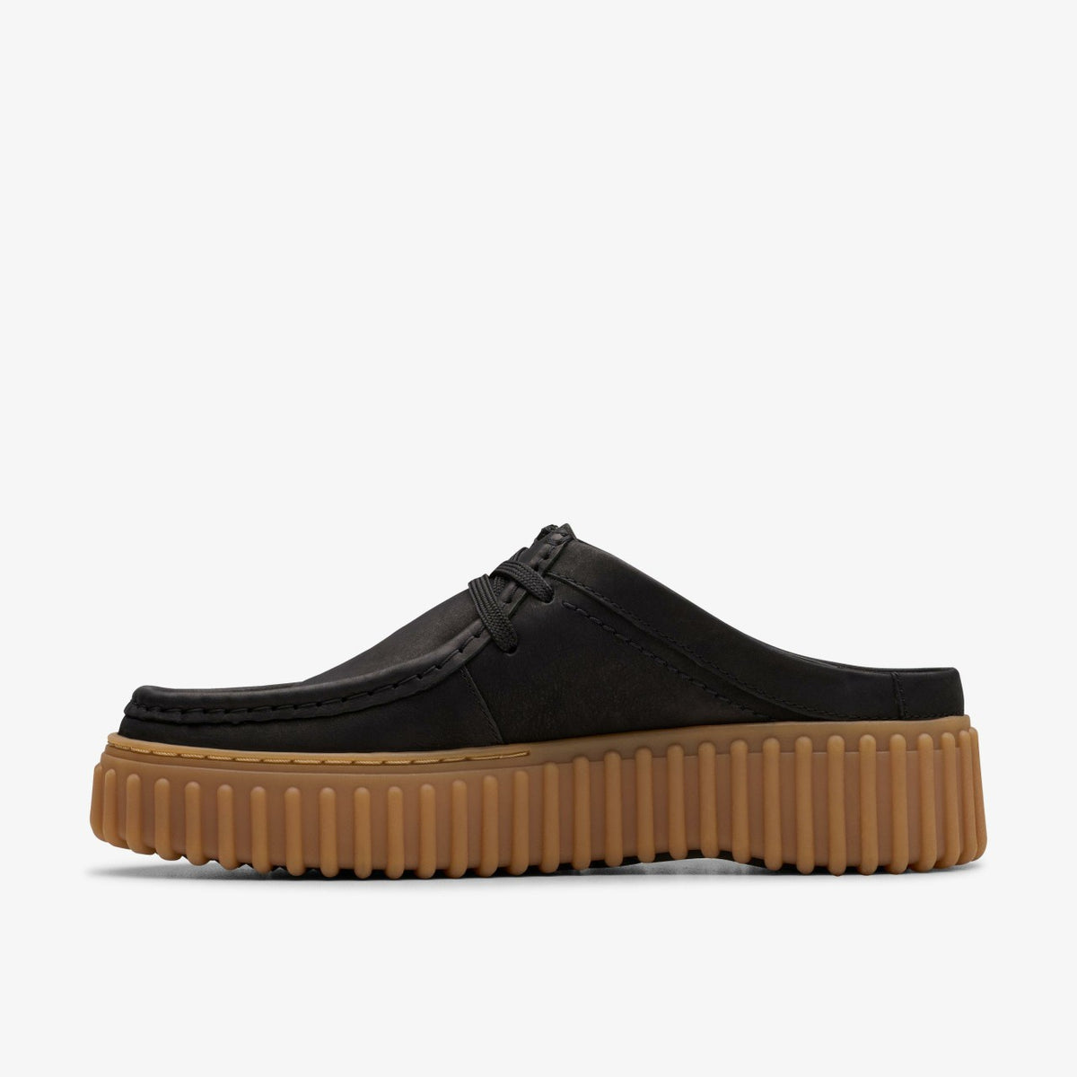 Clarks Women Torhill Mule Black Nubuck