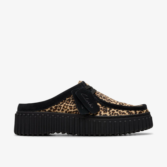 Clarks Women Torhill Mule Leopard Print