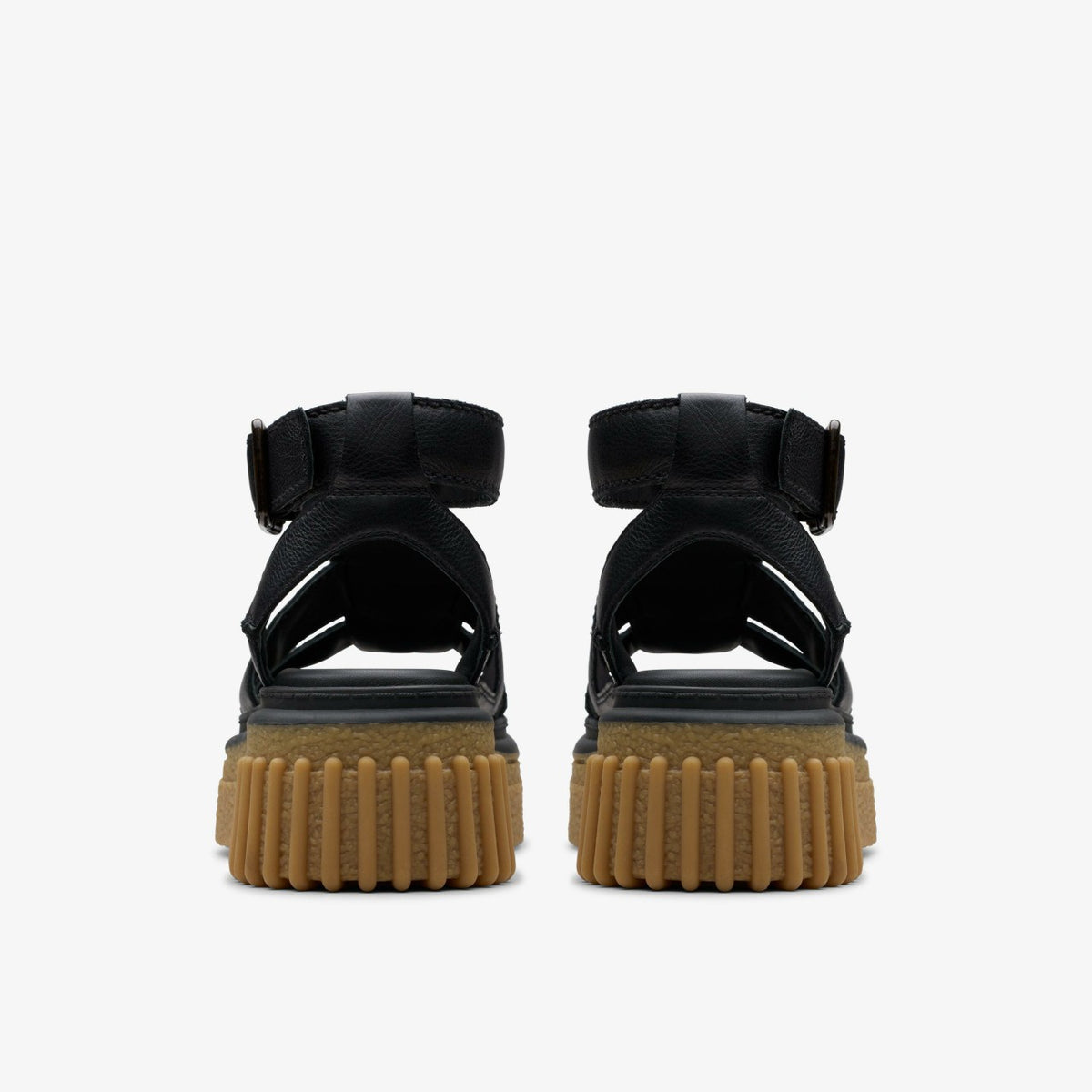 Clarks Women Evamar Sun Black Leather