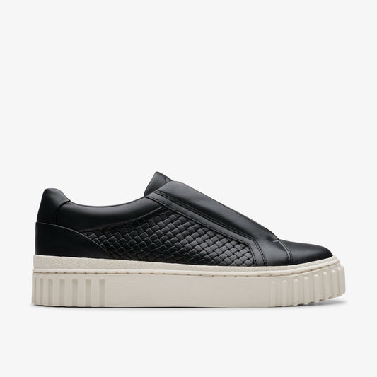 Clarks Women Mayhill Bay Black Leather
