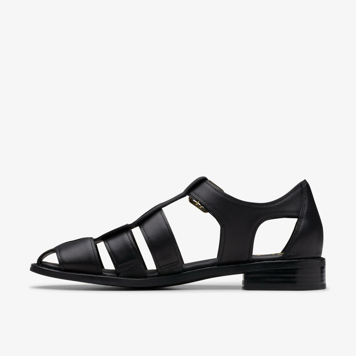 Clarks Women Hana Sun Black Leather