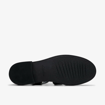 Clarks Women Hana Sun Black Leather
