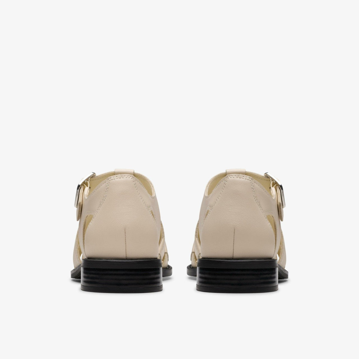 Clarks Women Hana Sun Off White Leather