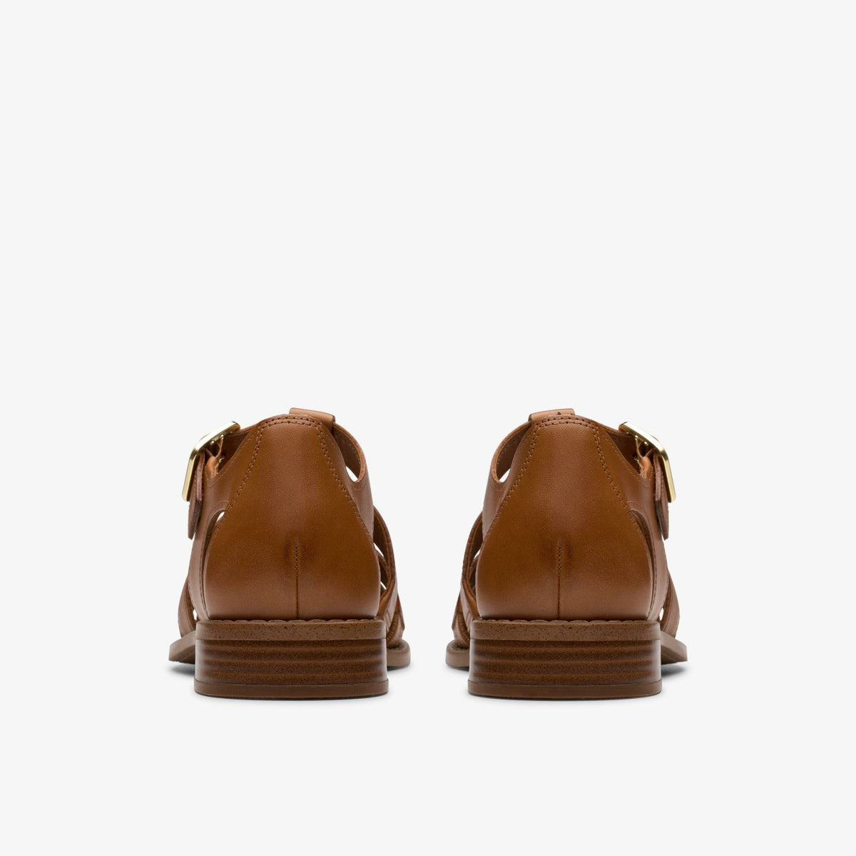 Clarks Women Hana Sun Tan Leather