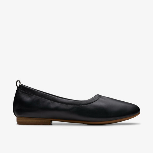 Clarks Women Fawna Soft Black Leather