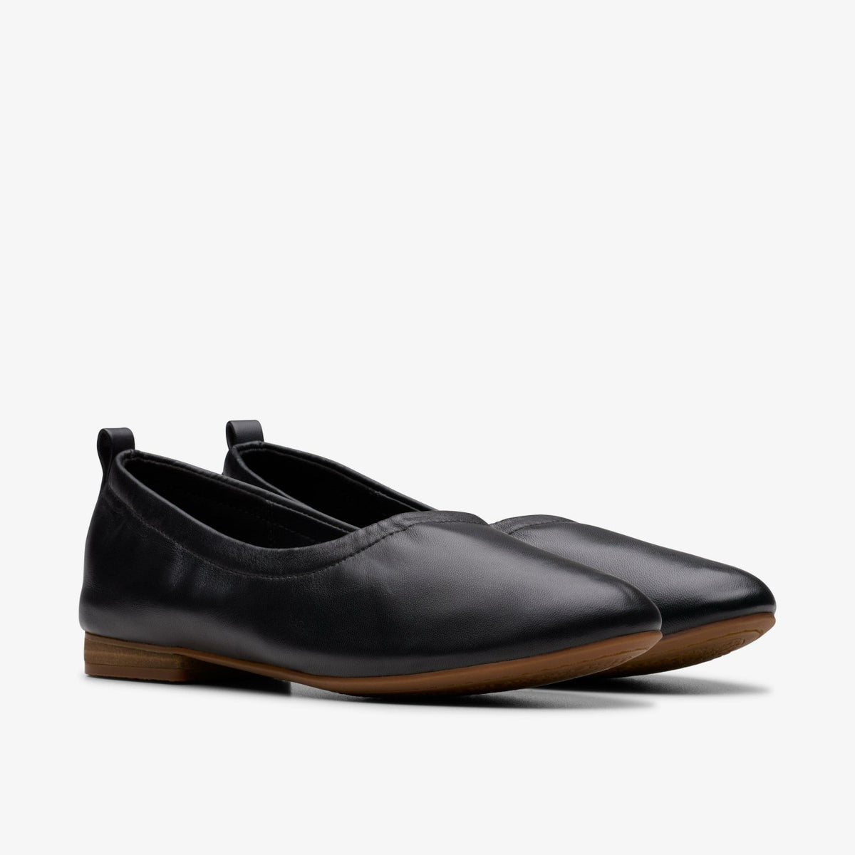 Clarks Women Fawna Soft Black Leather