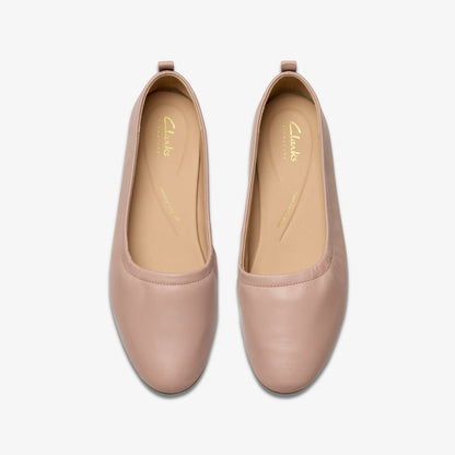 Clarks Women Fawna Soft Light Pink Leather