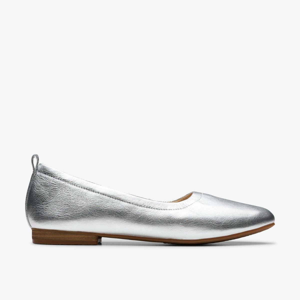Clarks Women Fawna Soft Silver Metallic