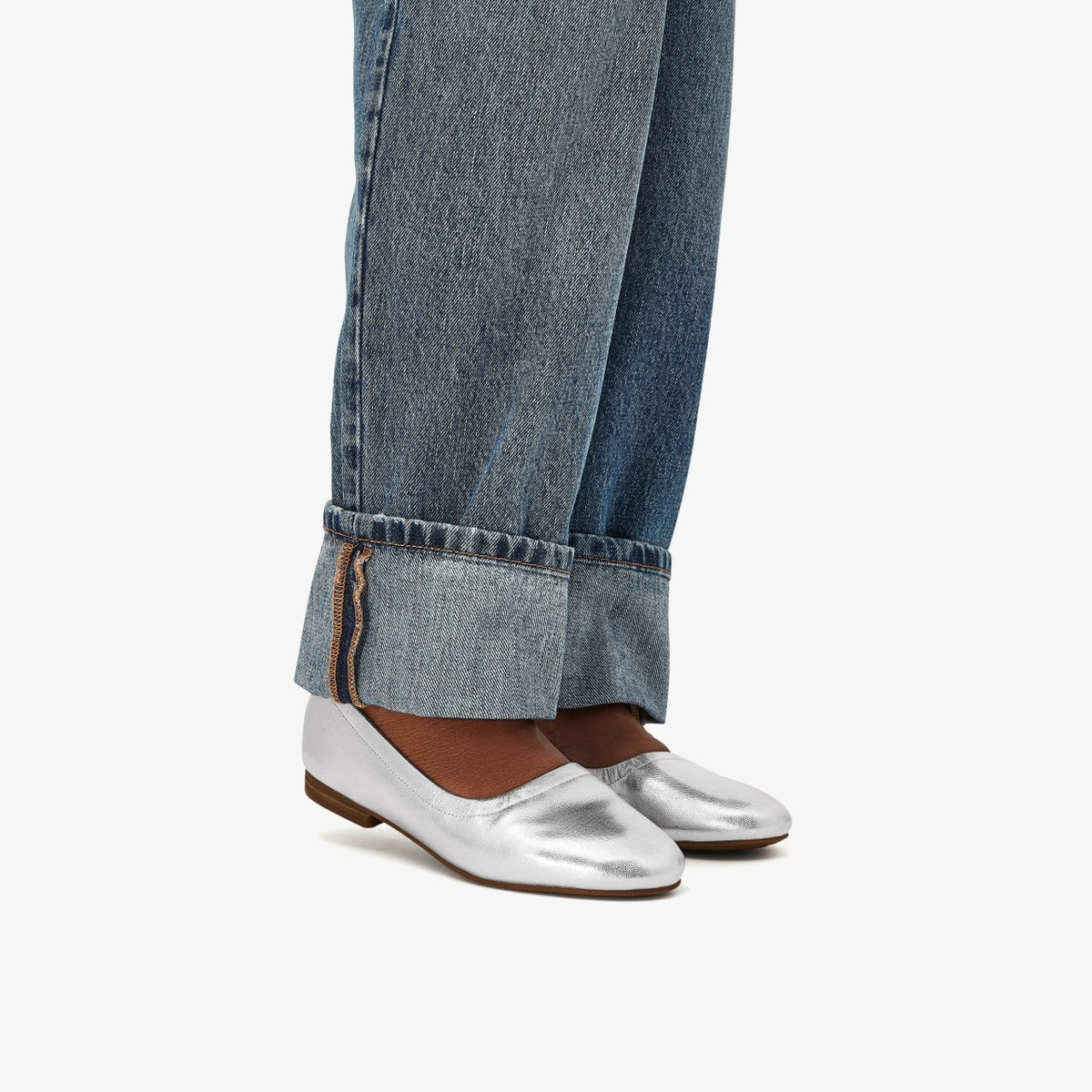 Clarks Women Fawna Soft Silver Metallic