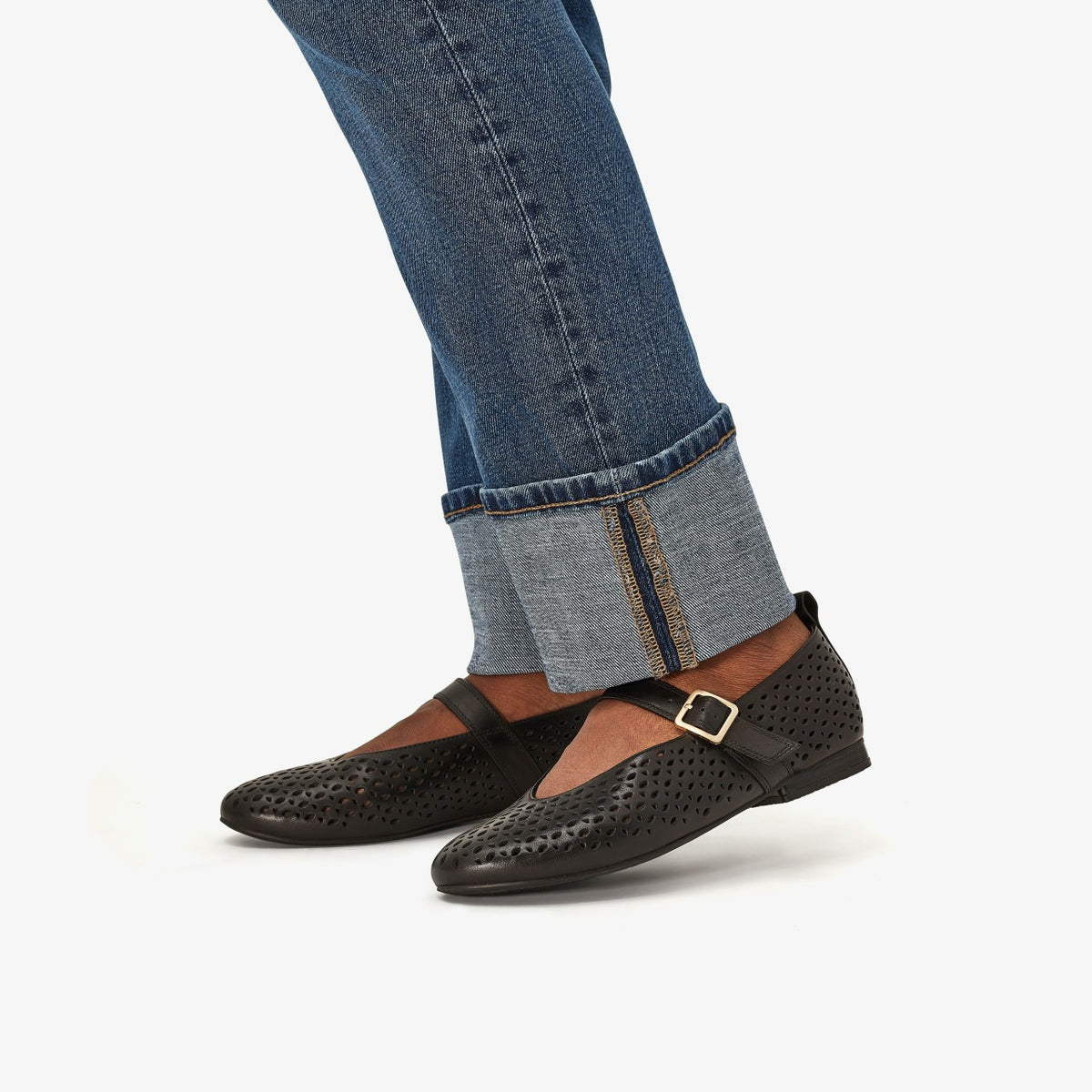 Clarks Women Fawna Jane Black Leather