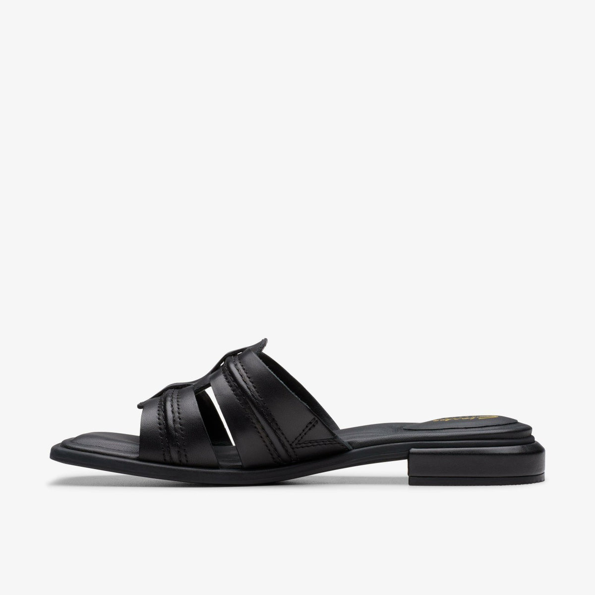 Clarks Women Ariany Mule Black Leather