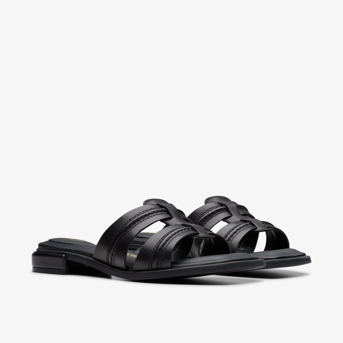 Clarks Women Ariany Mule Black Leather