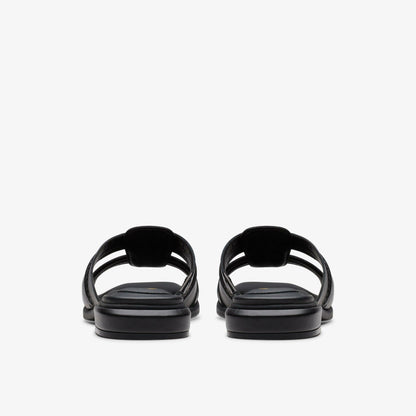 Clarks Women Ariany Mule Black Leather