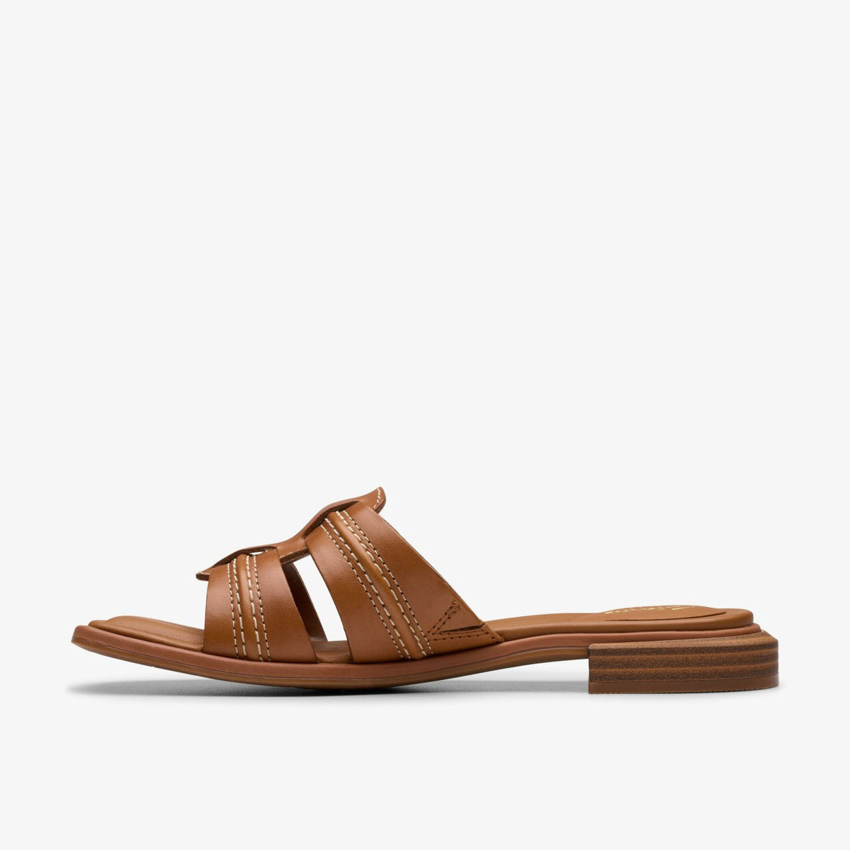 Clarks Women Ariany Mule Tan Leather