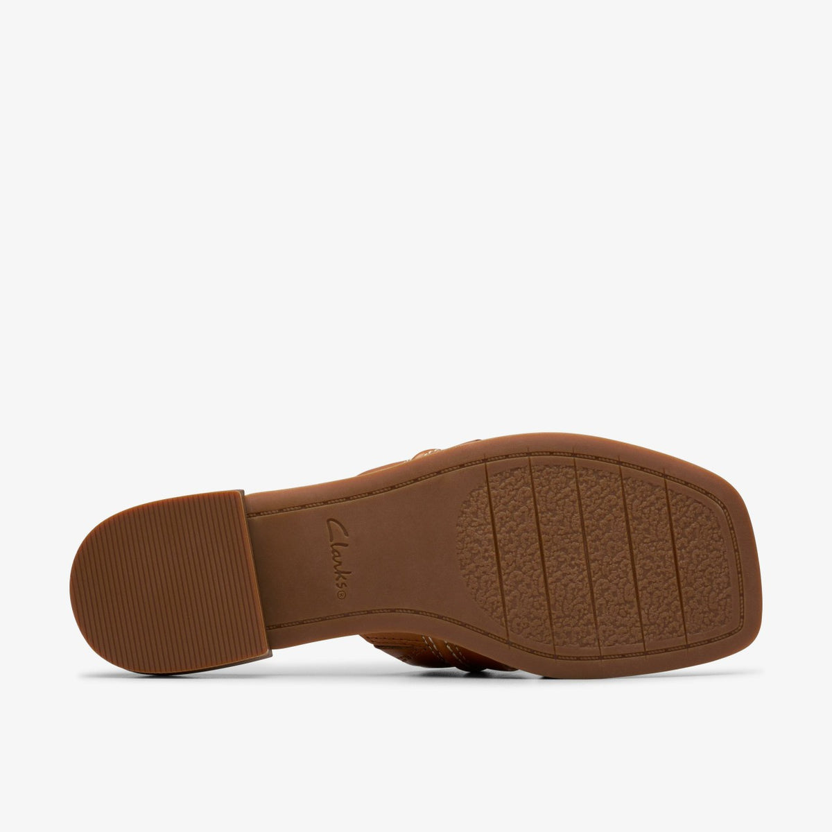 Clarks Women Ariany Mule Tan Leather