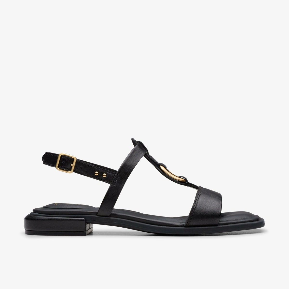 Clarks Women Ariany Sling Black Leather
