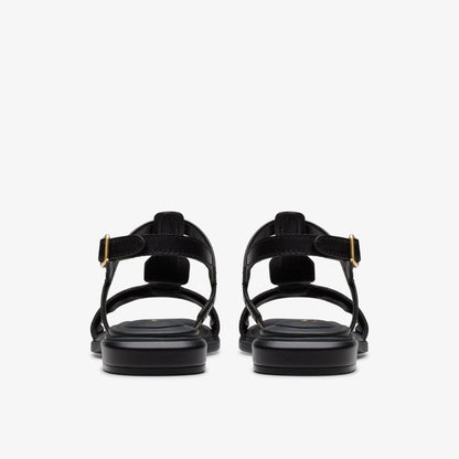 Clarks Women Ariany Sling Black Leather