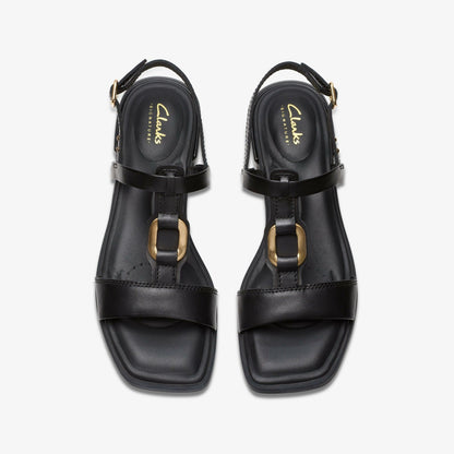 Clarks Women Ariany Sling Black Leather