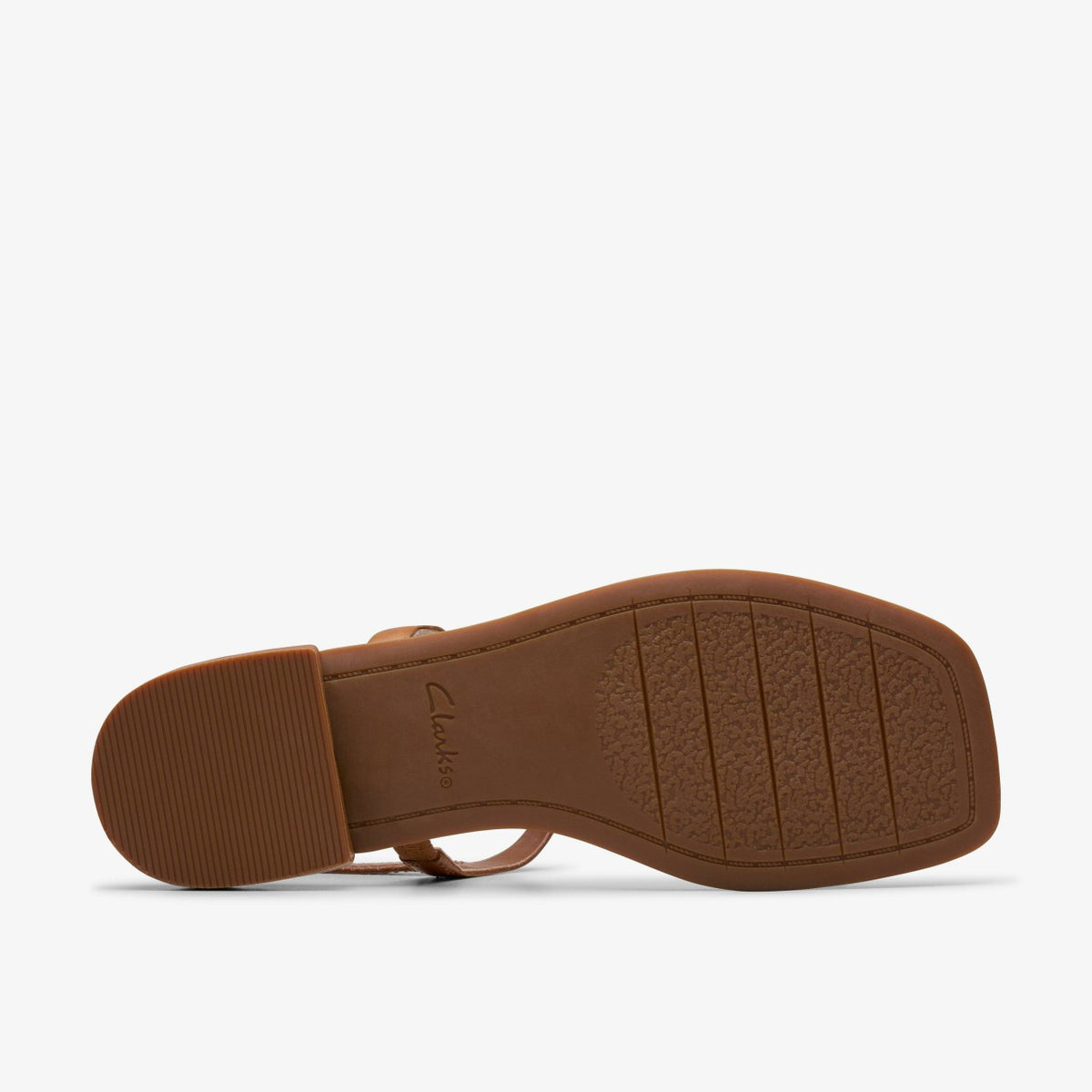 Clarks Women Ariany Sling Tan Leather