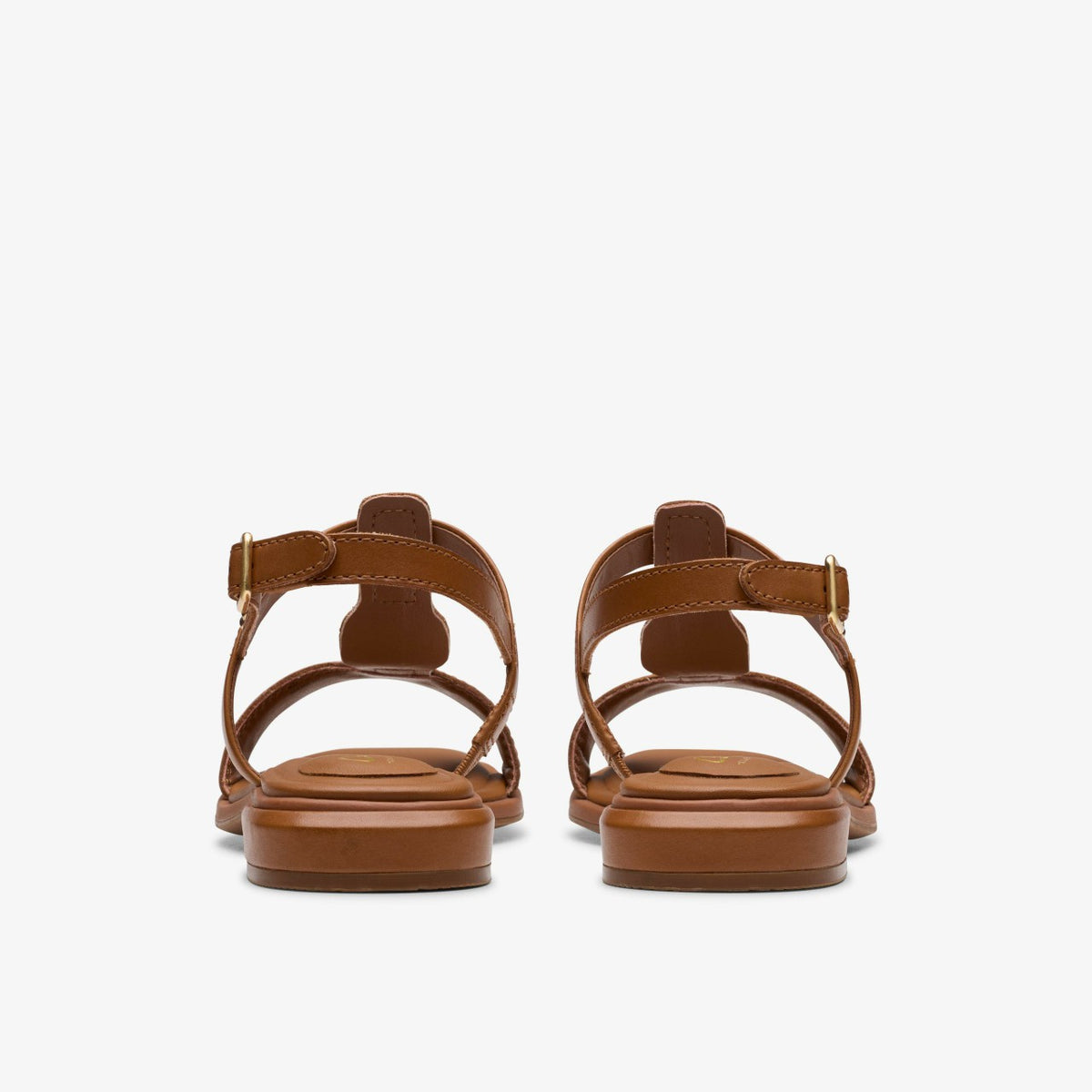 Clarks Women Ariany Sling Tan Leather