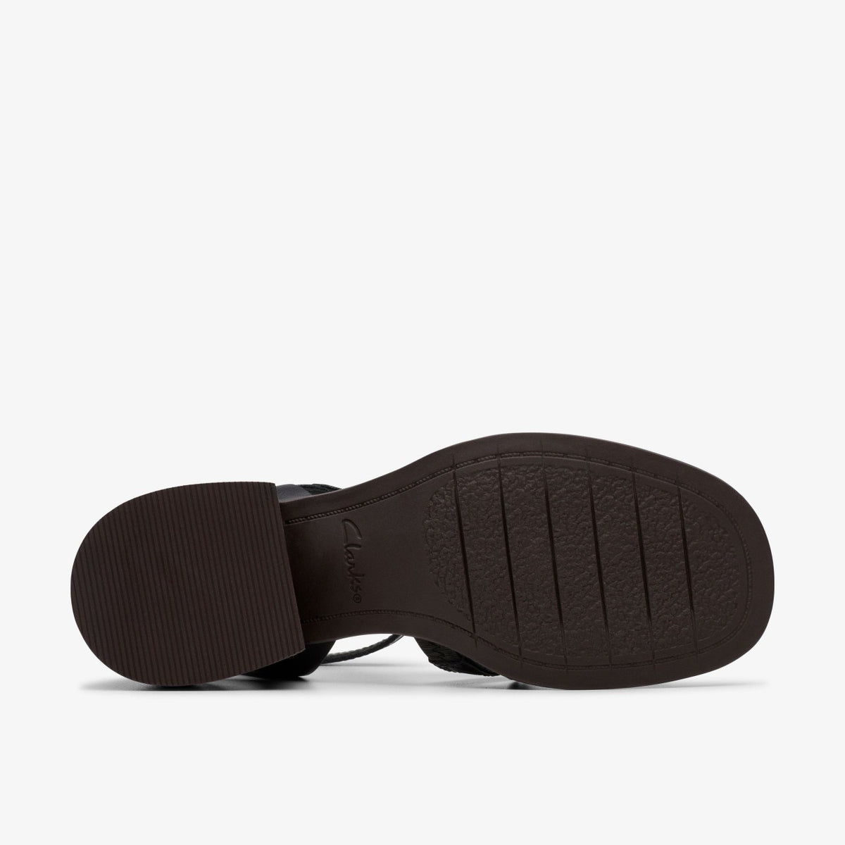Clarks Women Morwyn Strap Black Leather