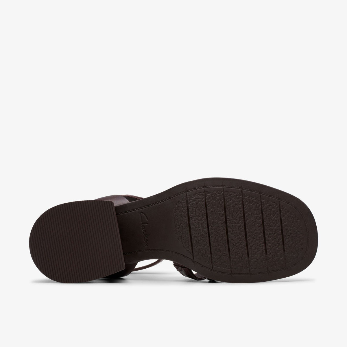 Clarks Women Morwyn Strap Wine Leather