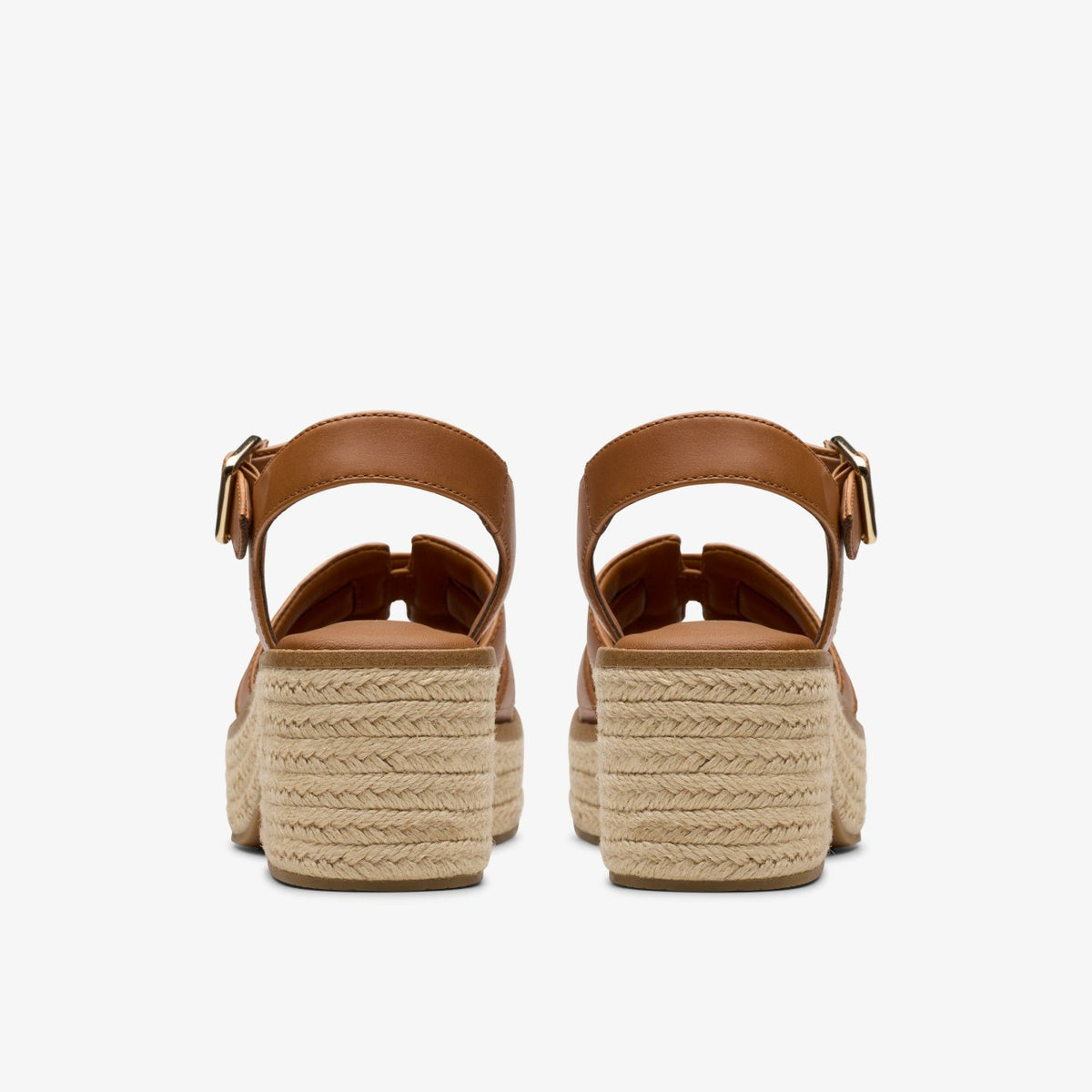 Clarks Women Coledale Strap Tan Leather