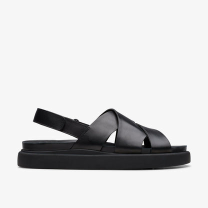 Clarks Women Aristella Sun Black Leather