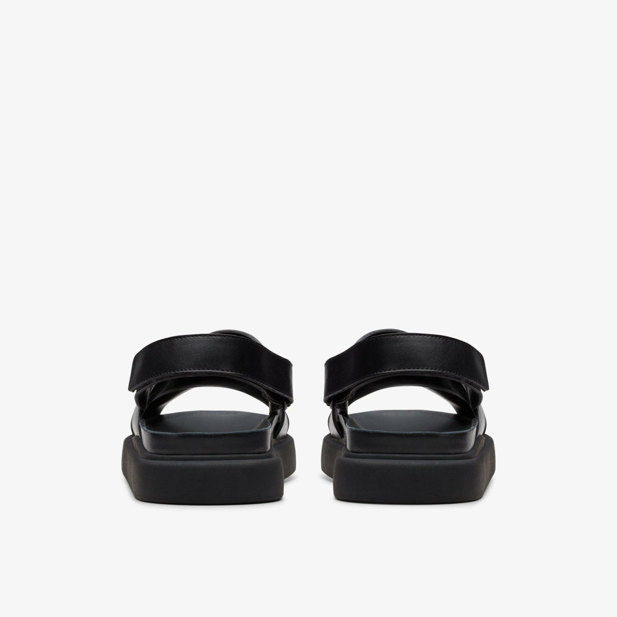 Clarks Women Aristella Sun Black Leather