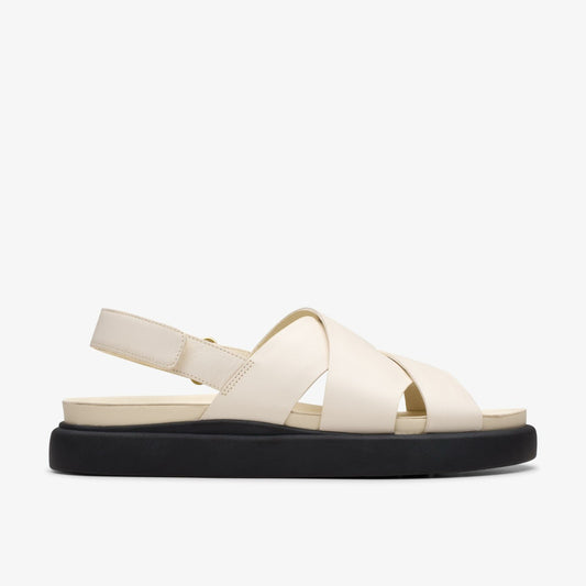 Clarks Women Aristella Sun Cream Leather