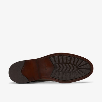 Clarks Men Aldwin Lace Grey Nubuck