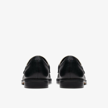 Clarks Women Straven Edge Black Combination Leather