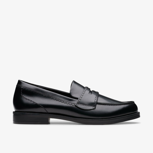 Clarks Women Straven Edge Black Leather