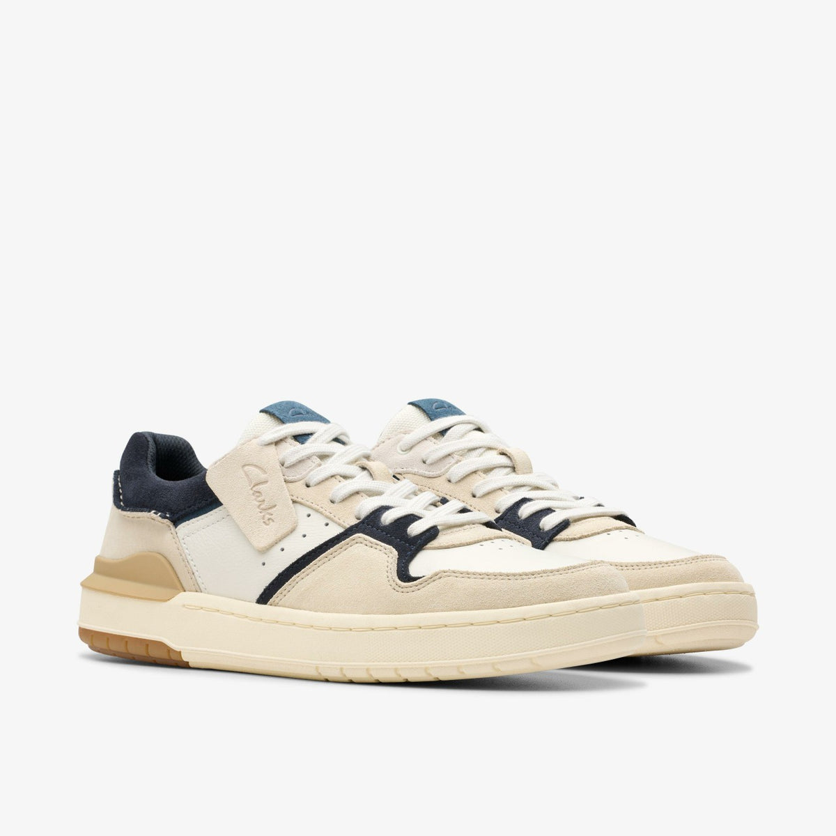 Clarks Men Courtlite 2 Lo Navy Combination
