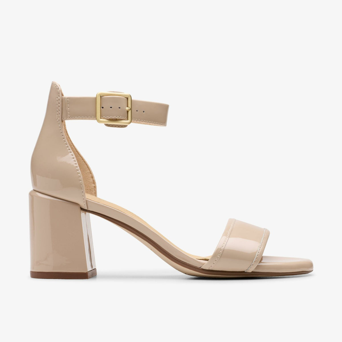 Clarks Women Ezoria Mae Sand Patent
