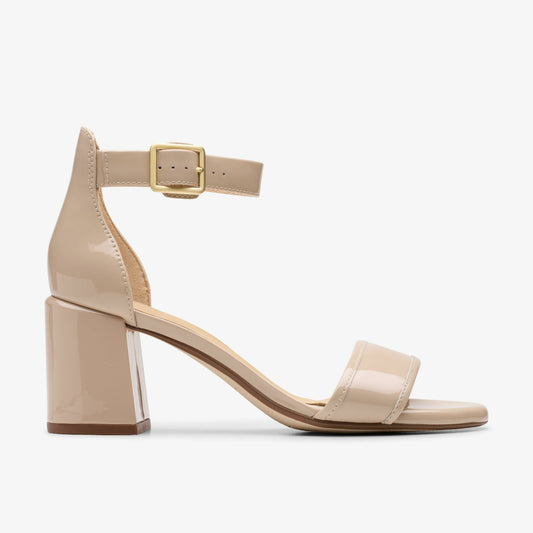 Clarks Women Ezoria Mae Sand Patent