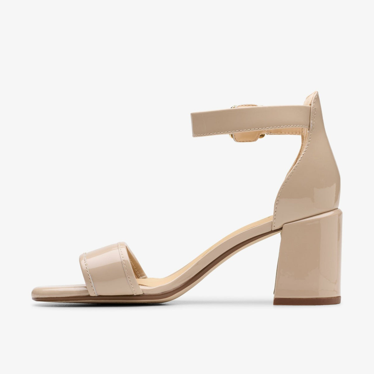 Clarks Women Ezoria Mae Sand Patent