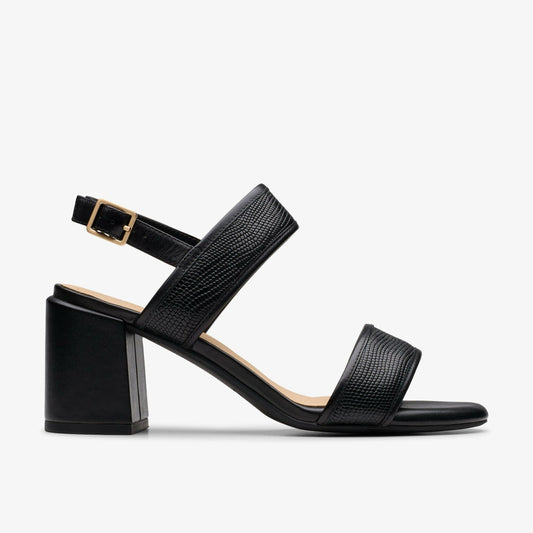 Clarks Women Ezoria Sling Black Interest