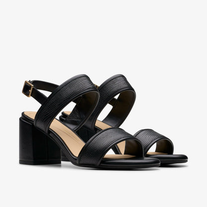 Clarks Women Ezoria Sling Black Interest