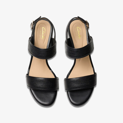 Clarks Women Ezoria Sling Black Interest