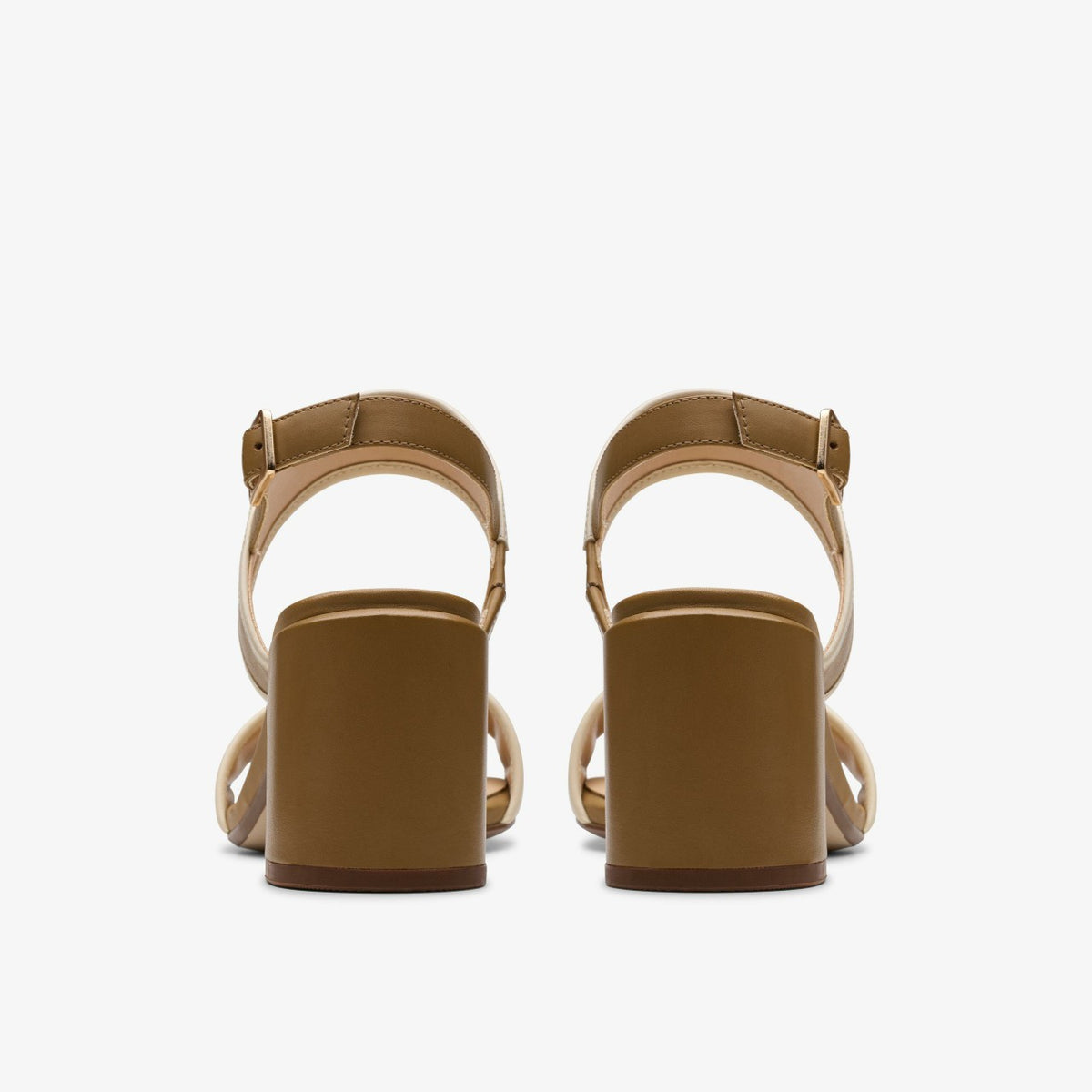 Clarks Women Ezoria Sling Light Tan Combination