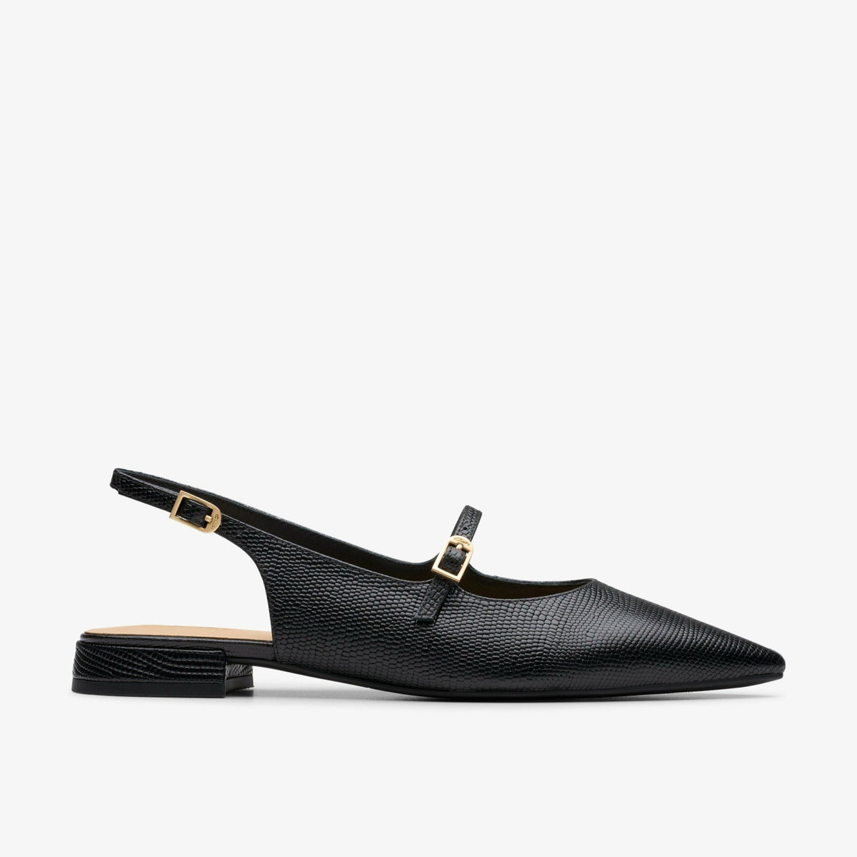 Clarks Women Sensa 15 Shine Black Interest